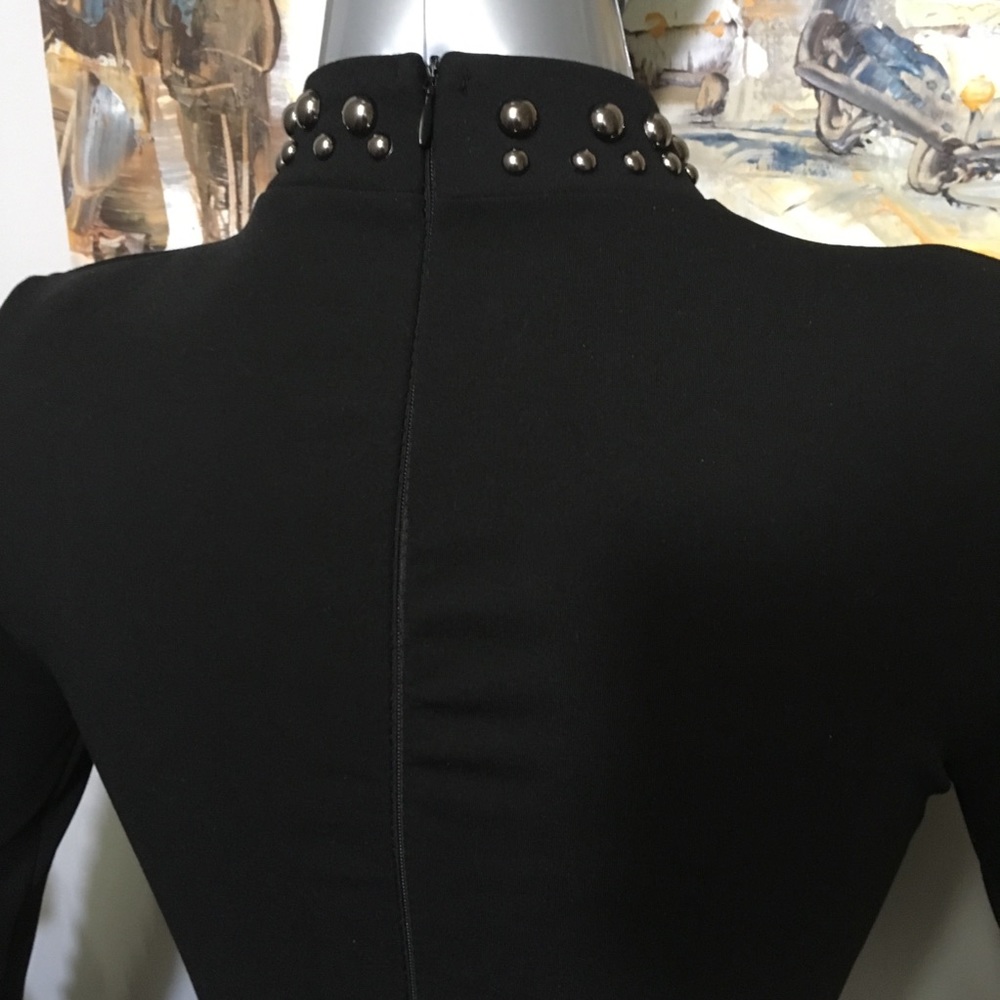 SOLD OUT! Stunning Sexy Bodycon Dress in Black - M - Picture 3 of 7